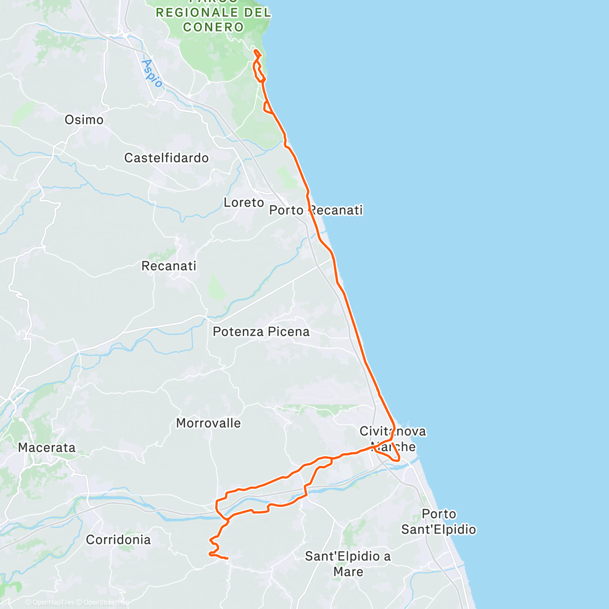 Map of the activity, Frà style