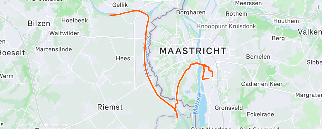 Carte de l'activité Laatste ritje van 2025