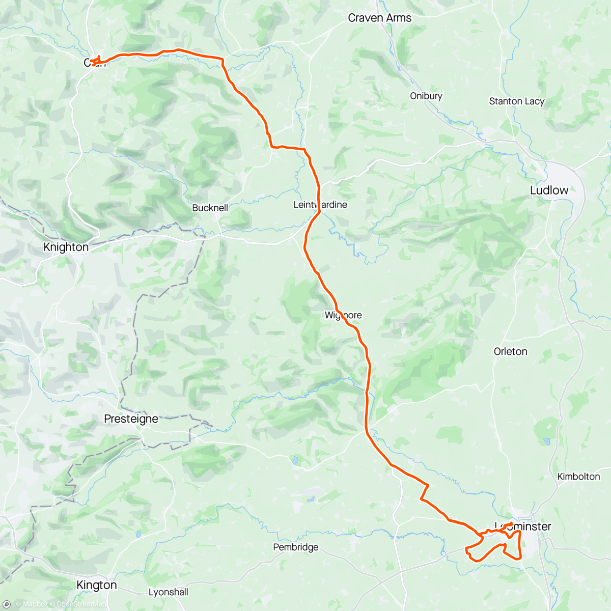 Map of the activity, Jolly out finding routes 🚵‍♂️
