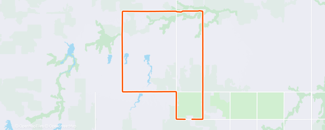 Map of the activity, Morning Ride