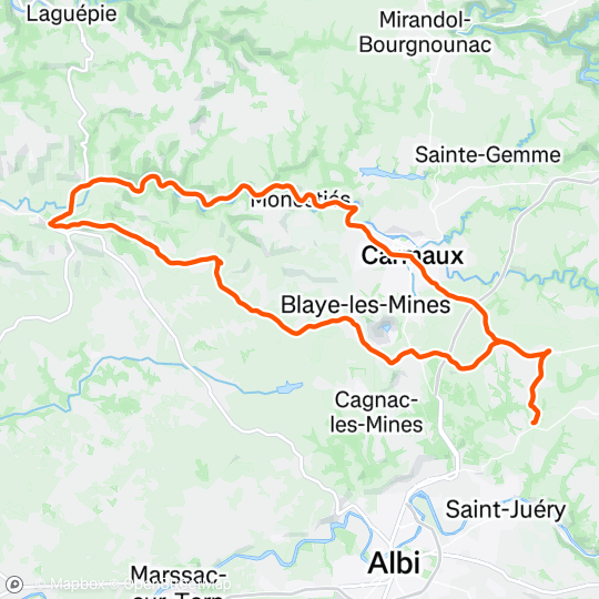 Carte de l'activité