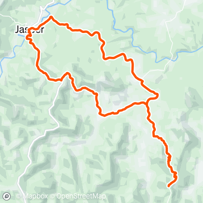 Bike Club Jasper Team Camp '23 - Friday | 37.2 mi Cycling Route on Strava