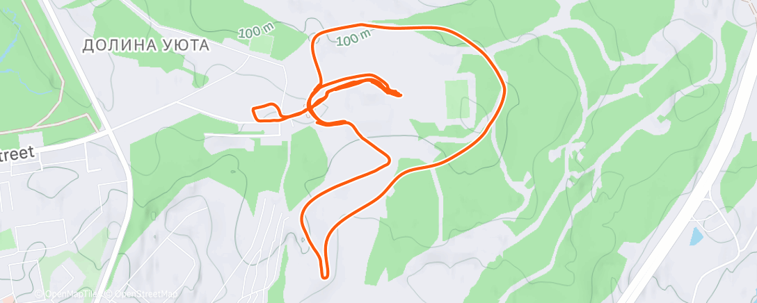 Map of the activity, Classic