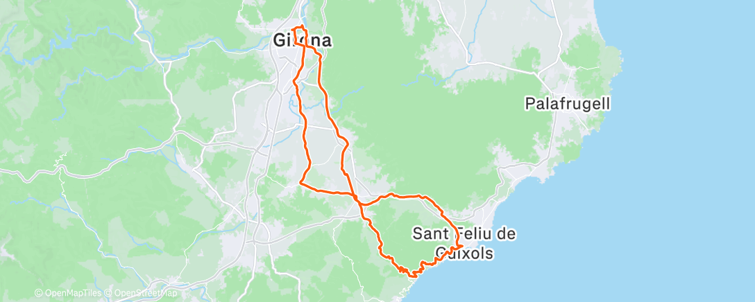 Map of the activity, Koud aan de kust. Met Jasper.