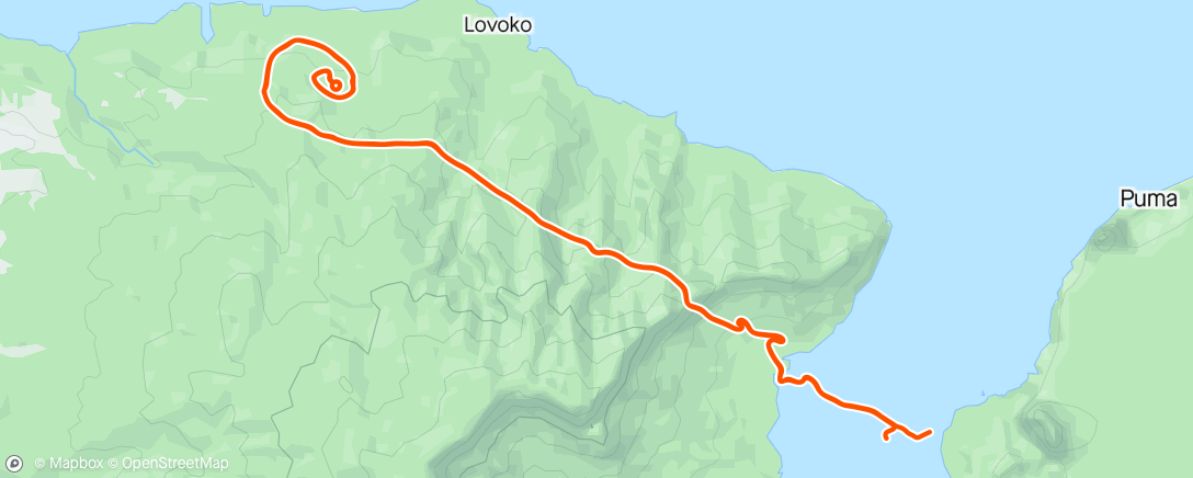 Карта физической активности (Zwift - Climb Portal: Puy de Dome at 125% Elevation in Watopia)