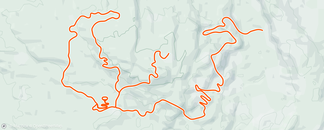 Map of the activity, Effektiviserad distans: 4x6min z4+, 30min z3, 1h z2 - AKTIVITUS