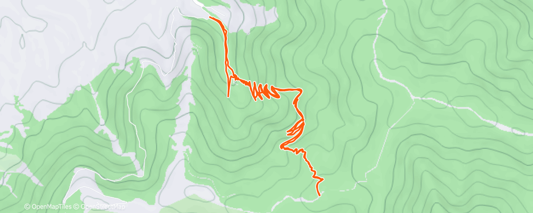 Map of the activity, Lunch Ride