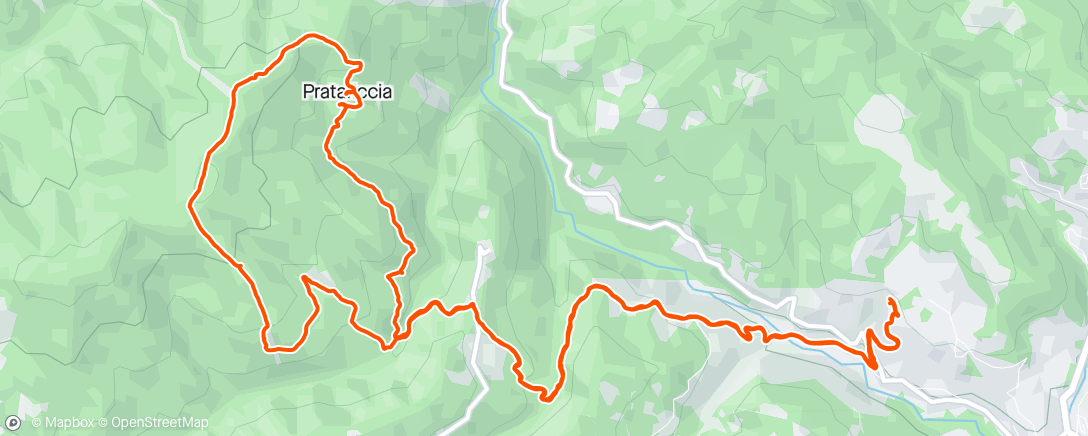 Map of the activity, Trial hike towards Londa