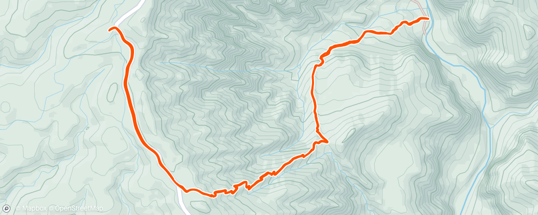 Map of the activity, Waimea Canyon Kukui Trail