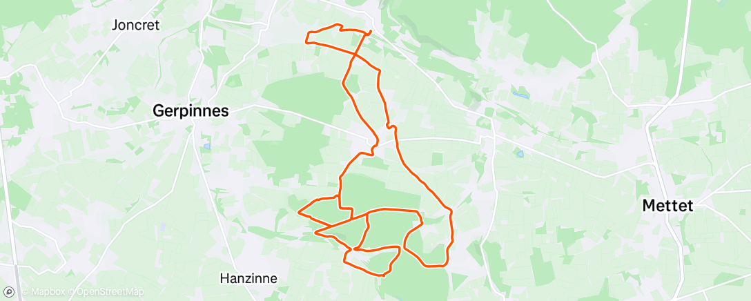 Mappa dell'attività Sortie VTT avec Noa