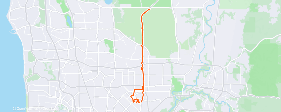 アクティビティ「Morning Ride」の地図