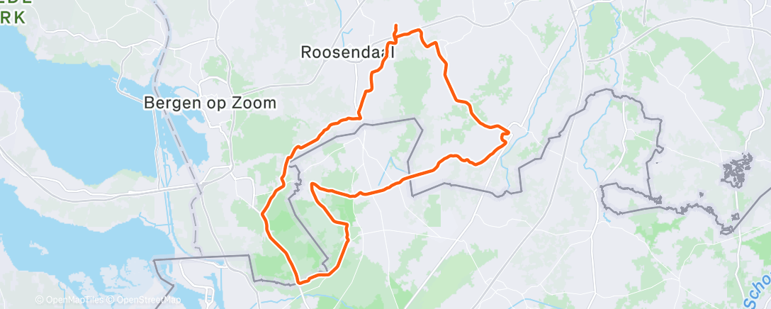 Map of the activity, Namiddagrit