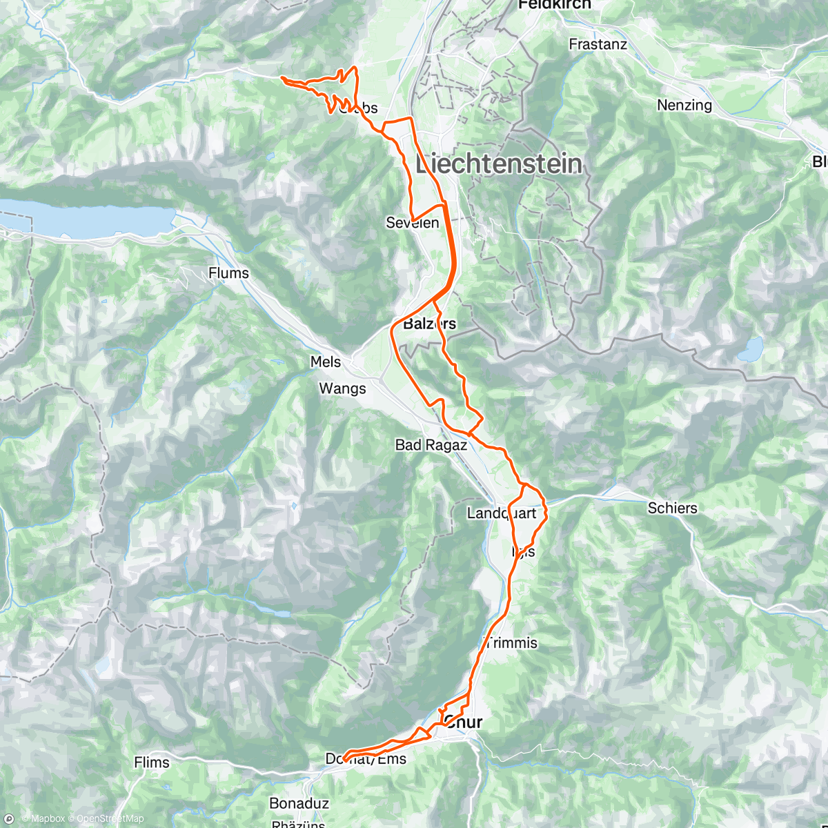 Map of the activity, Rhidamm Saison eröffnet