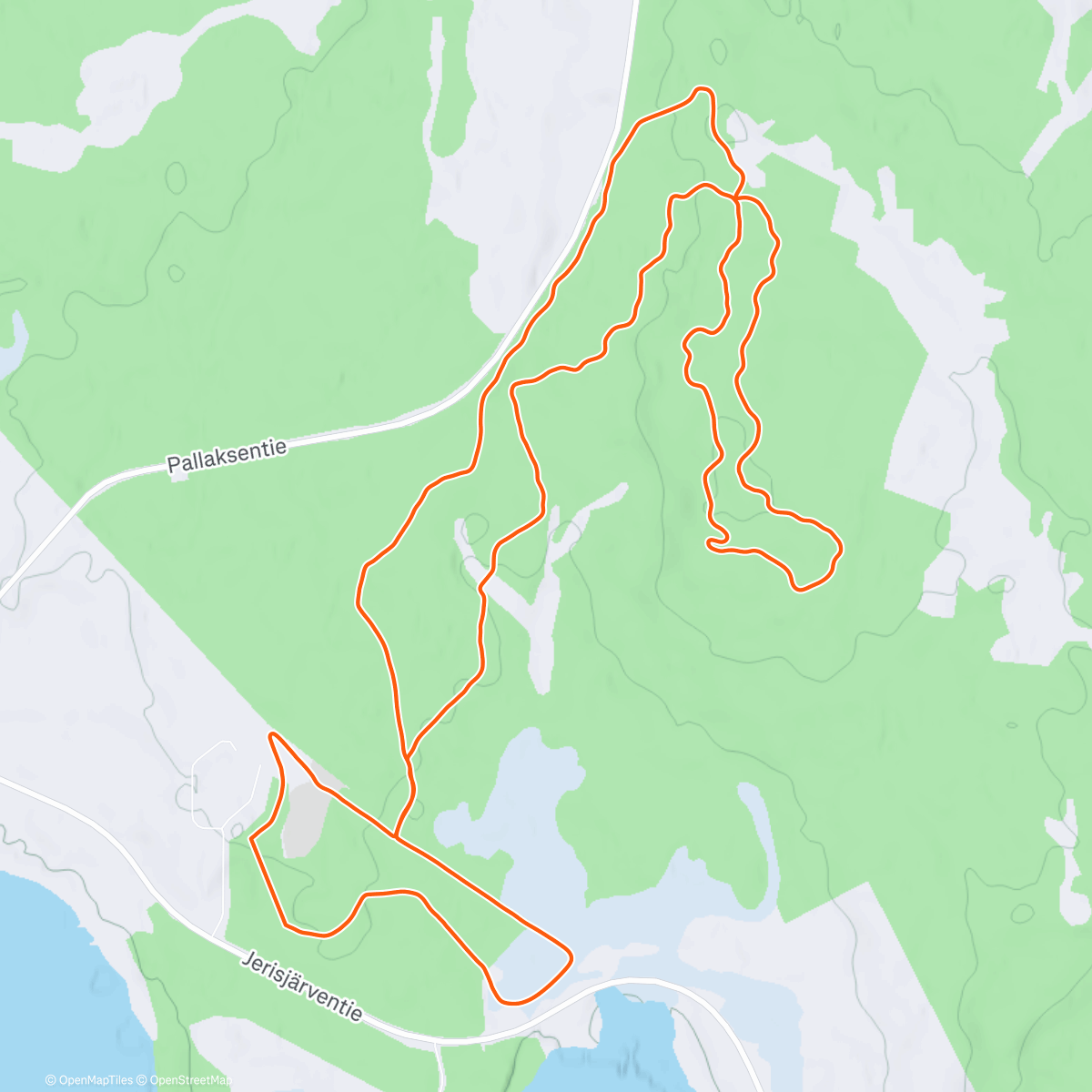 Map of the activity, Helppo perinteinen