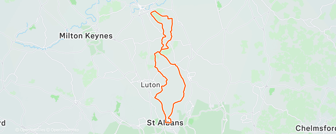 Карта физической активности (VCC ride)