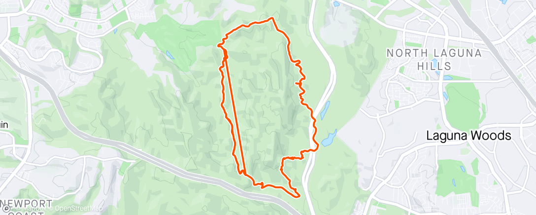 Map of the activity, Cattle x2 strava fail