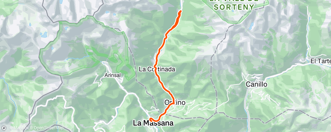 Map of the activity, SL