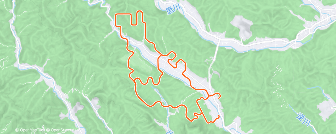 Map of the activity, SRC - Men Qualifier Race 2