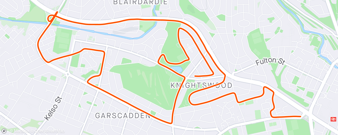 Map of the activity, Excellent run this morning!! 😉😎💪💪🤟🏴󠁧󠁢󠁳󠁣󠁴󠁿