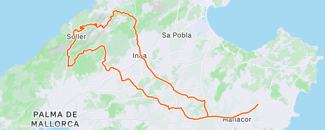 Карта физической активности (Morgenausfahrt)