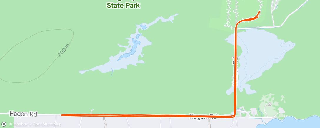 Map of the activity, 👶 jogger