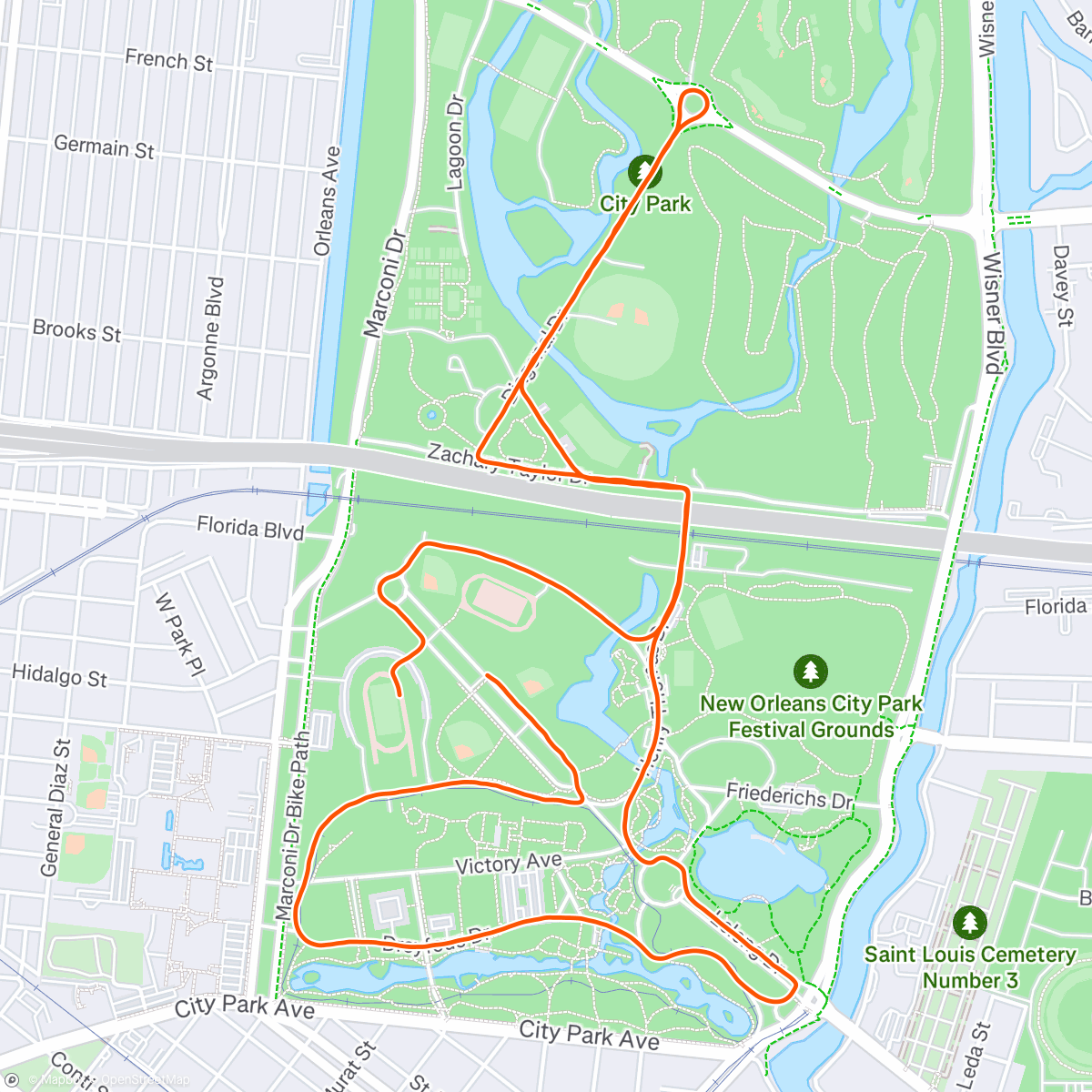 Map of the activity, 117th Turkey Run