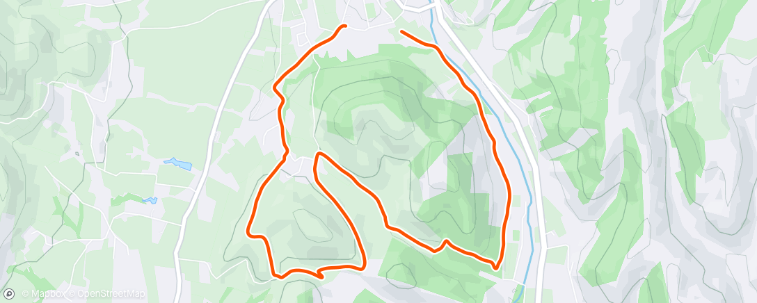 Mappa dell'attività Randonnée dans l'après-midi