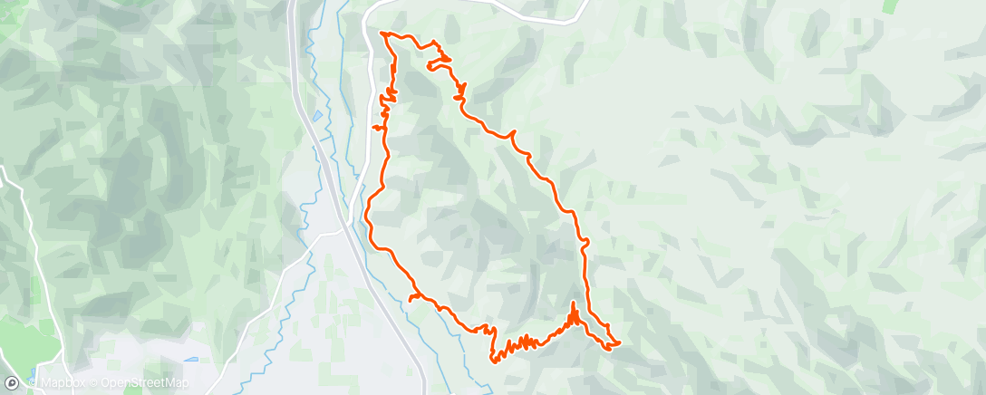 Map of the activity, Coyote Loop w/ Gadi