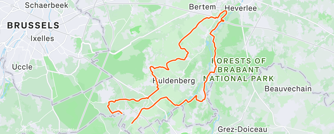 Map of the activity, O2 Max 💣💥