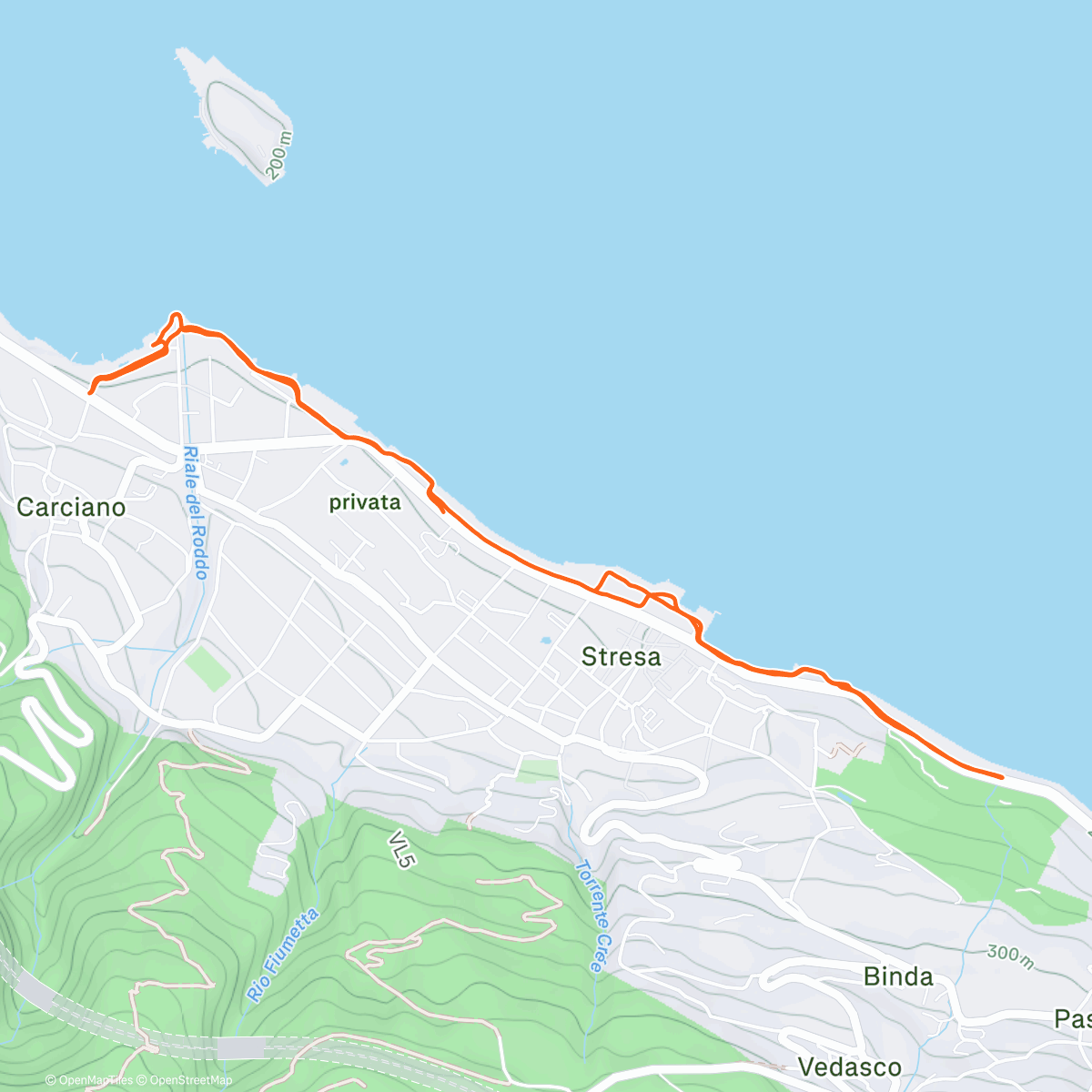 Map of the activity, Italian winters...