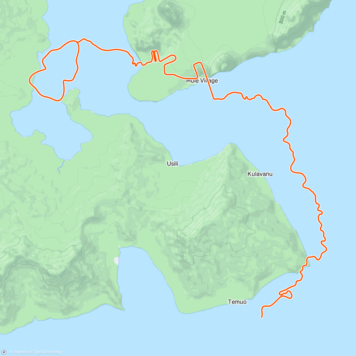 Map of the activity, Zwift - Coast to Coast in Watopia