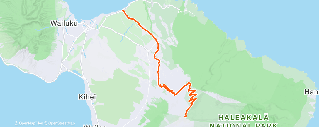 Map of the activity, ⛰️ Haleakala ⛰️