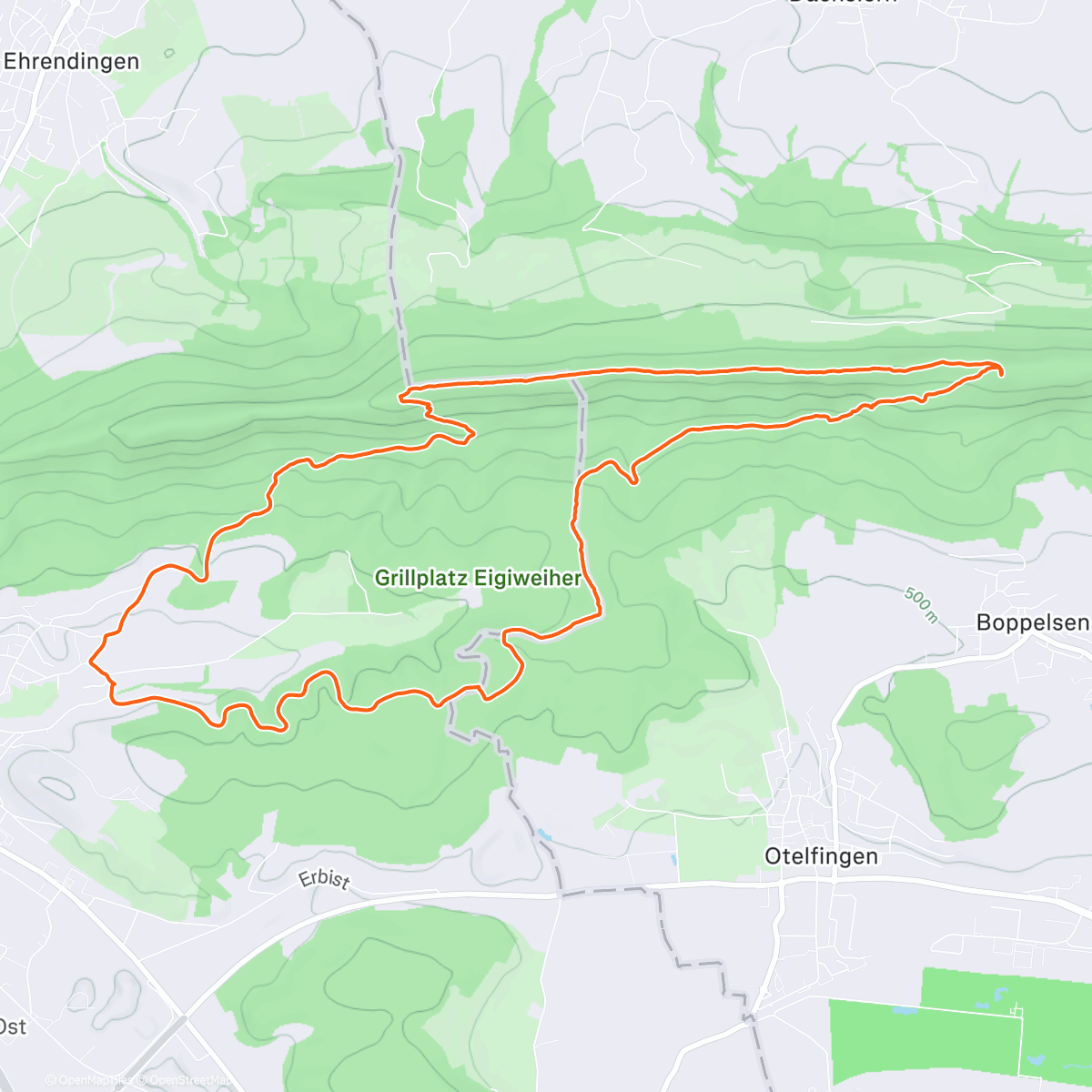 Карта физической активности (Lägere ohne Sonnenglück 🌫️)