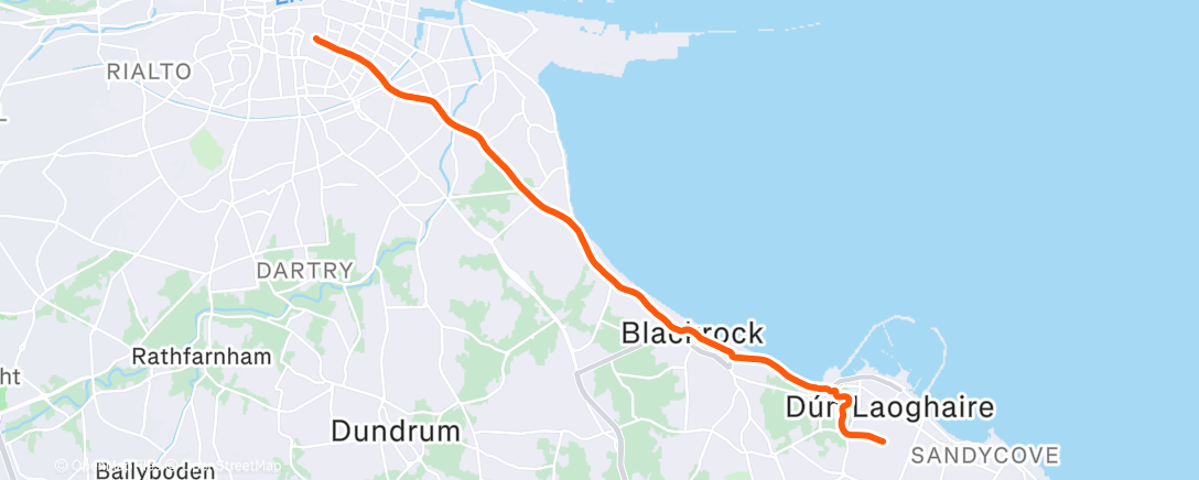 Map of the activity, Christmas Presents & Car Retrieved in Dublin