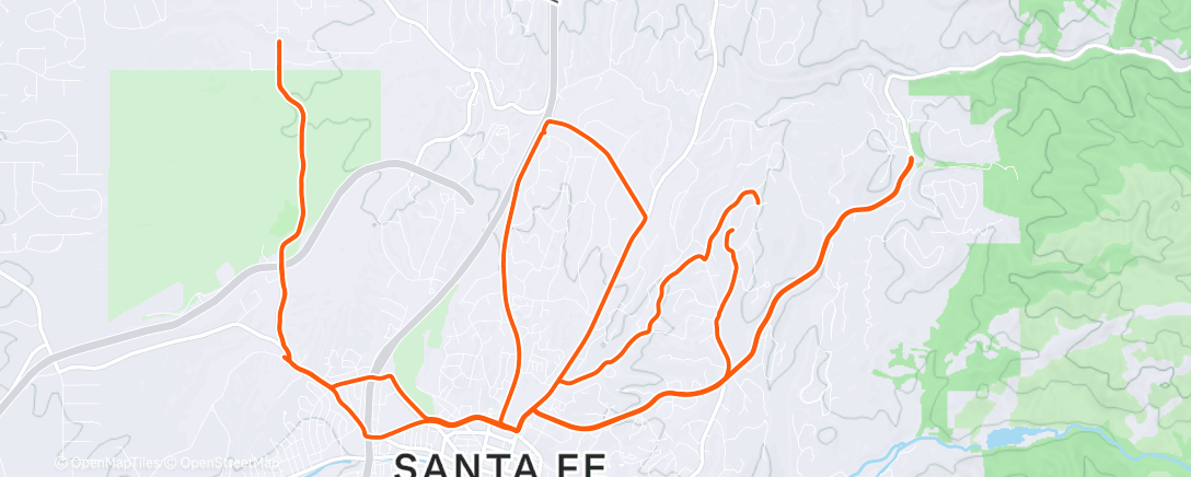 Map of the activity, You can see exACTly where I said, “yup, uh, miss me with this” and headed back to the house