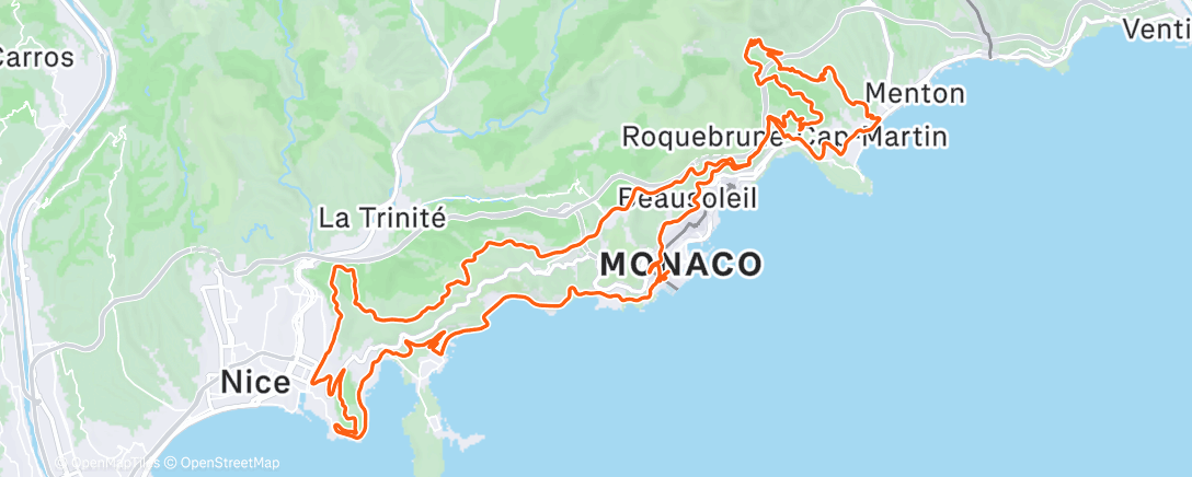 Peta aktivitas, Fietsen