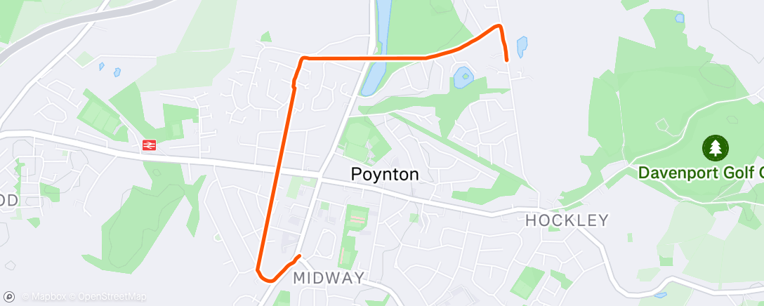 Map of the activity, Sunday run with Laura 🏃🏃‍♀️