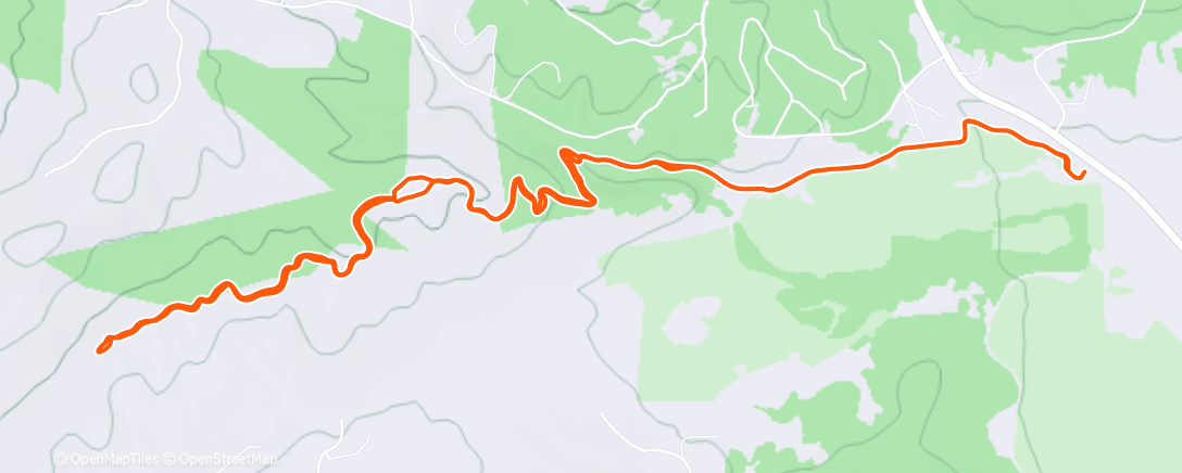 Map of the activity, Mulkey 10/10. Junuary hero dirt plus winter morning light!