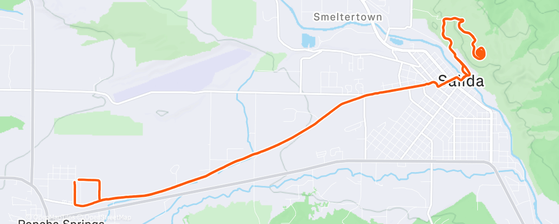 Map of the activity, Workooot