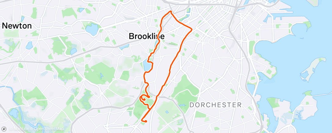 Map of the activity, Saturday with the lads