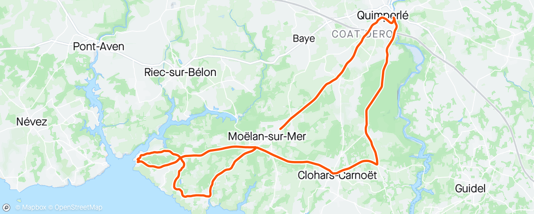 Map of the activity, Pause dej’