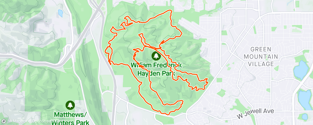 Map of the activity, That’s about all the juice I can squeeze out of Green Mountain