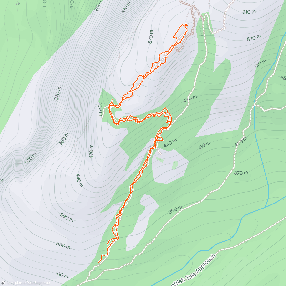 Map of the activity, The Stawamus Chief rock walk 🚶🏼🪨