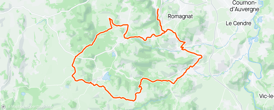 Map of the activity, ☀️👌🚴‍♂️