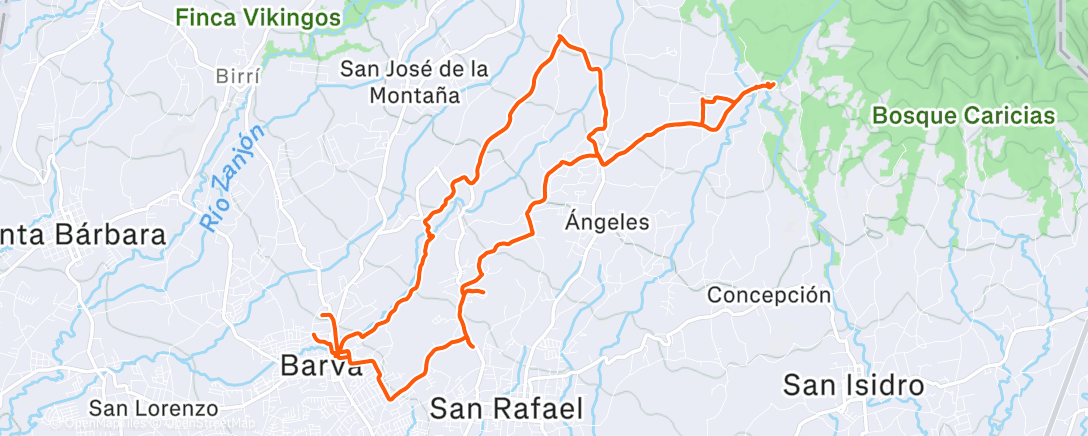 Карта физической активности (La primera)