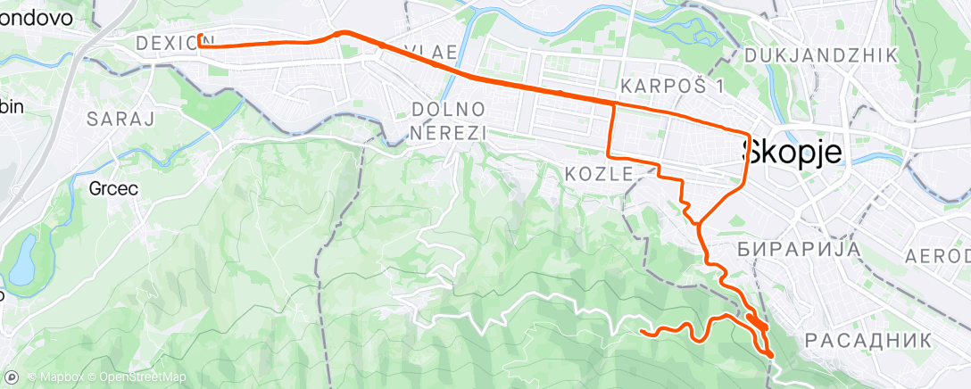 Map of the activity, Posle podolga pauza