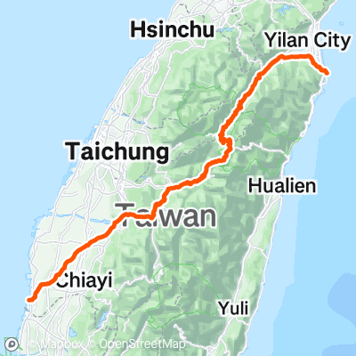 布袋港到蘇澳港 | 344.7 km Cycling Route on Strava