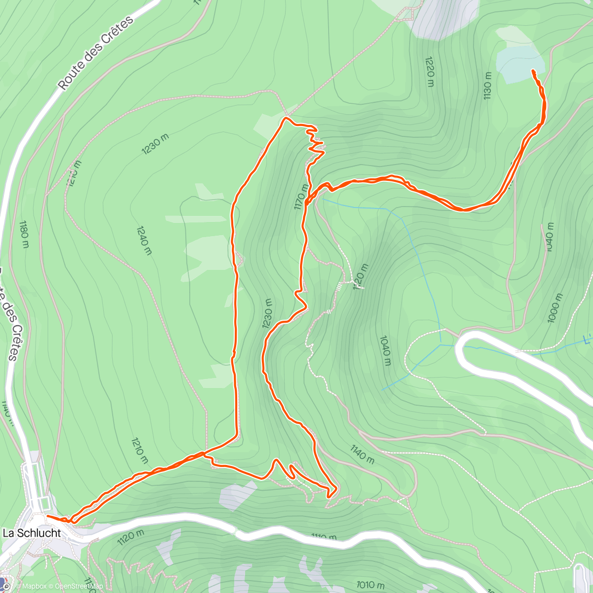 Map of the activity, Randonnée : Dans la Neige jusqu'au Coeur des Vosges ❤️