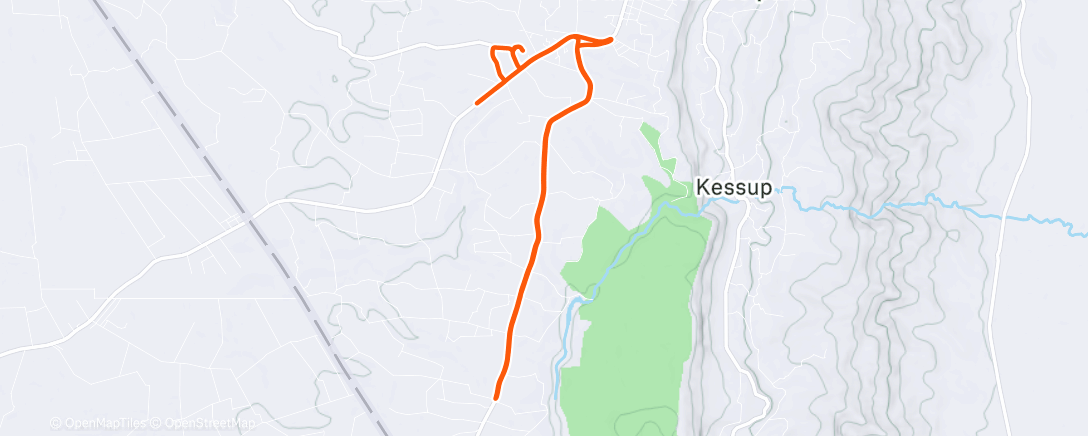 Map of the activity, Prima corsa sub 4 💪💥🎉!!!! Muzungu road una garanzia 🤪