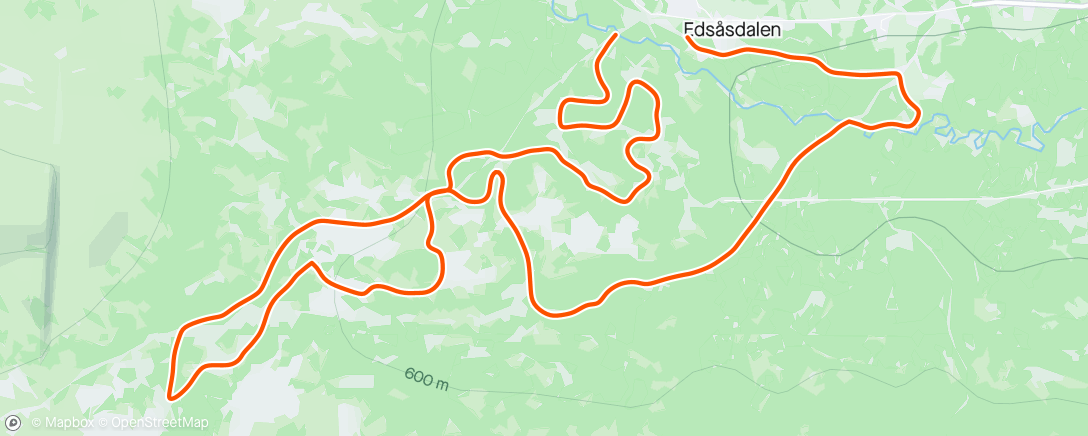 Map of the activity, Skate i Edsåsdalen  🐣 🐣